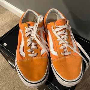 Orange Old Skool vans